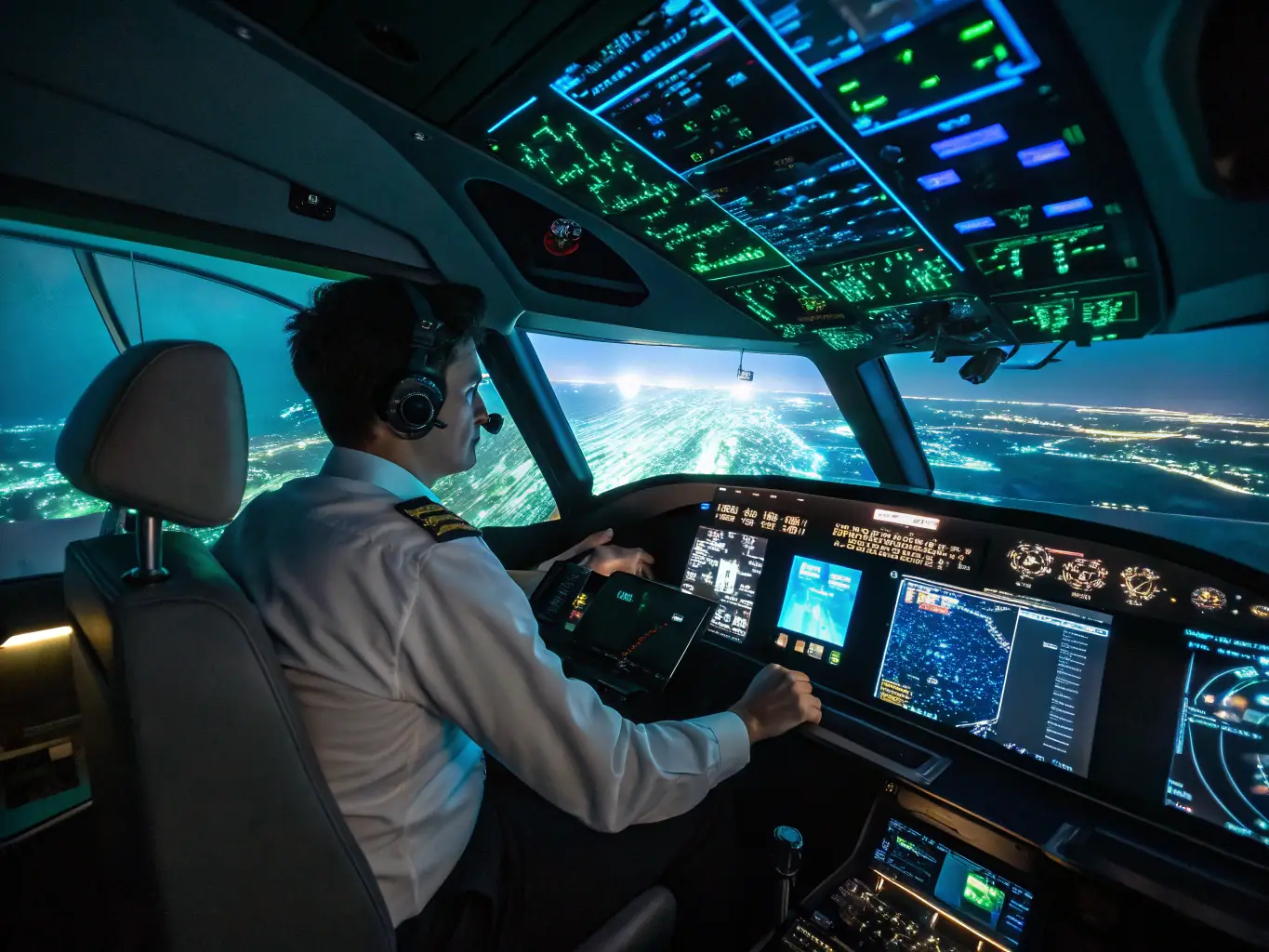 A Marine Corps pilot in the cockpit of a fighter jet, preparing for takeoff, highlighting the advanced technical skills and precision required in aviation specialties.